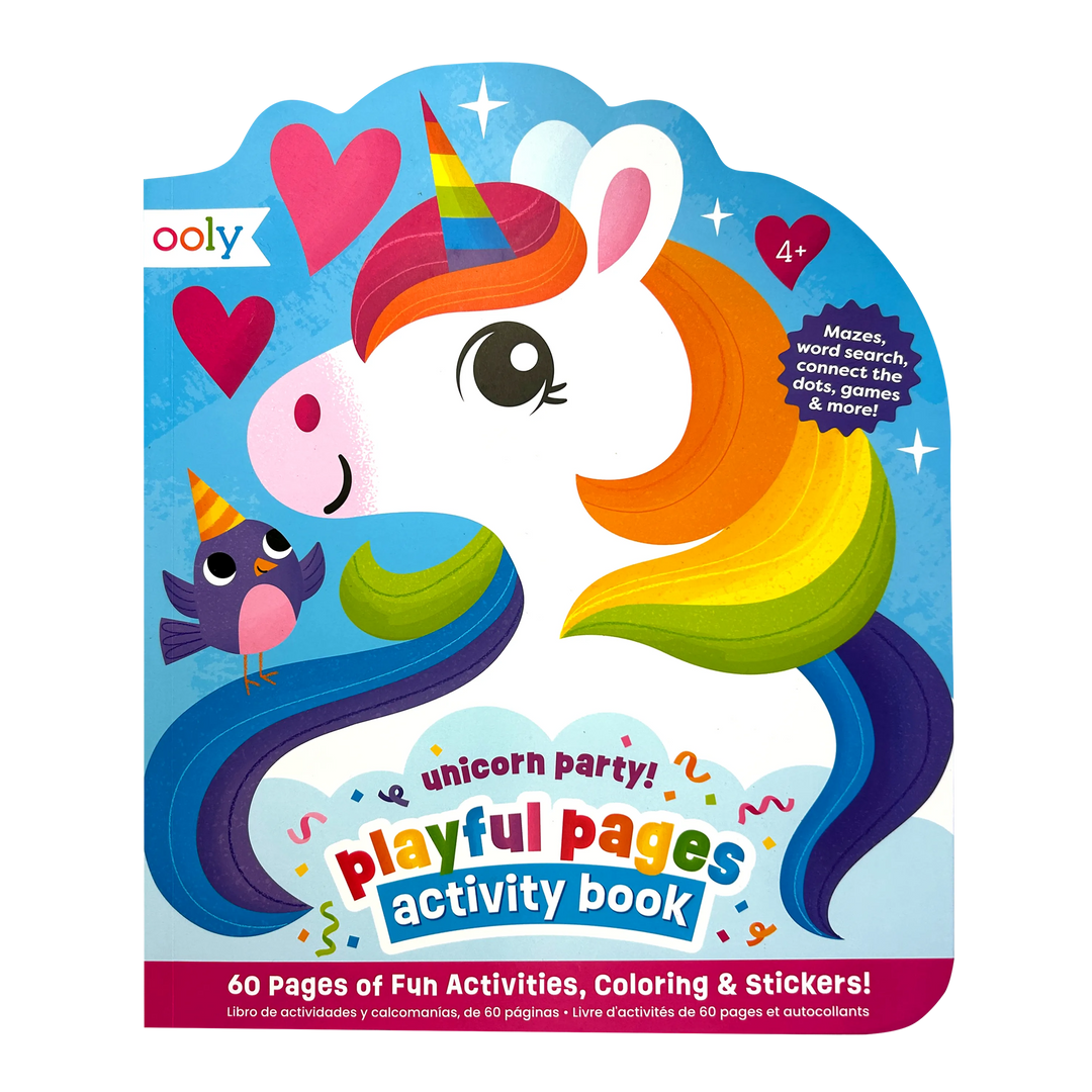 OOLY - Playful Pages Activity Book - Unicorn Party!