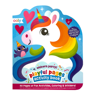 OOLY - Playful Pages Activity Book - Unicorn Party!