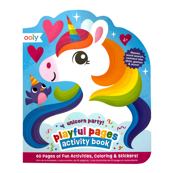 OOLY - Playful Pages Activity Book - Unicorn Party!