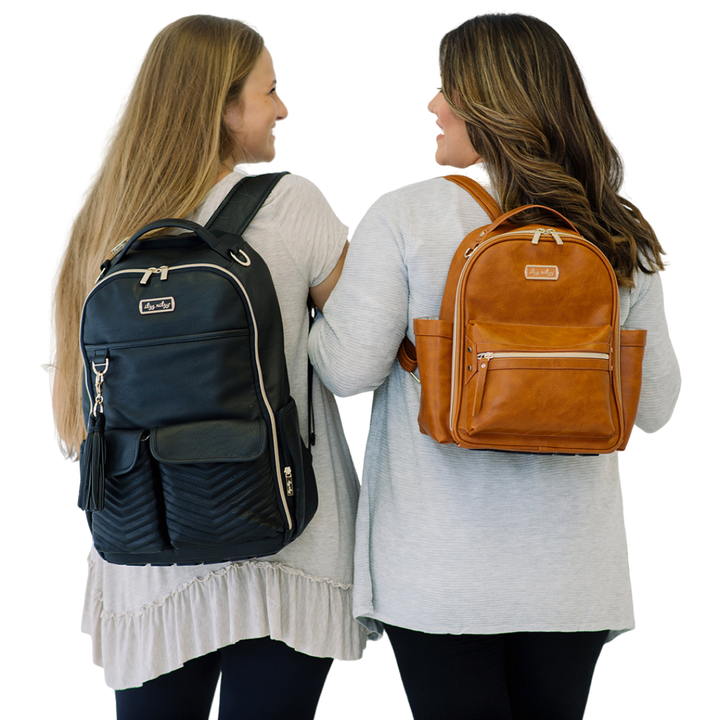Itzy Ritzy - Cognac Itzy Mini™ Diaper Bag Backpack