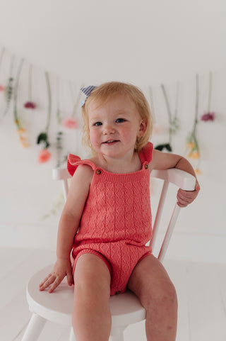 Baby Sprouts Knit Sweater Bodysuit Strawberry Ice