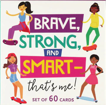 Peter Pauper Press - Lunch Box Brave, Strong, Smart Card Deck
