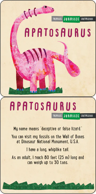 Peter Pauper Press - Lunch Box Dinosaurs Card Deck