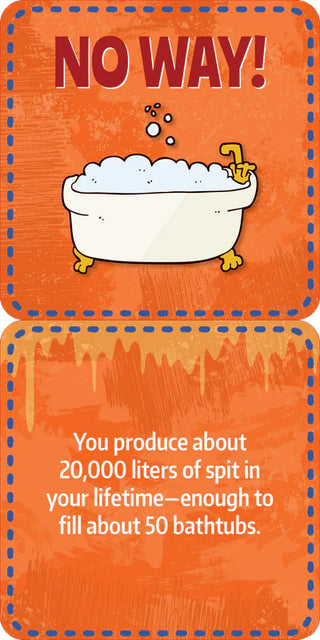Peter Pauper Press - Lunch Box Gross Facts Card Deck