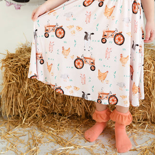 Gigi and Max - Millie Moo TUTU DRESS Bamboo Farm Kids Clothing