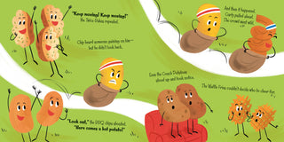 Sleeping Bear Press - Chip and Curly: The Great Potato Race Picture Book