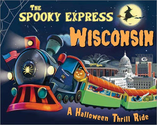 The Spooky Express Wisconsin | Halloween Read-Aloud Board Book
