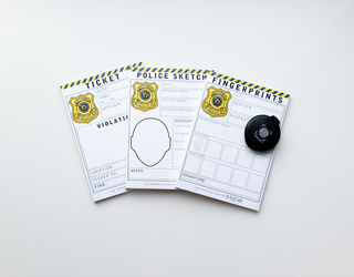 The Paper and Plan Co. - Kids Law Enforcement Playtime Pad™ Pack