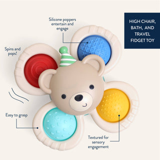Itzy Ritzy - *NEW* Itzy Pop & Whirl™ Circus -Bath, Travel, & Mealtime Toy
