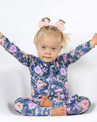 Lev Baby Anna Ruffled Convertible Romper