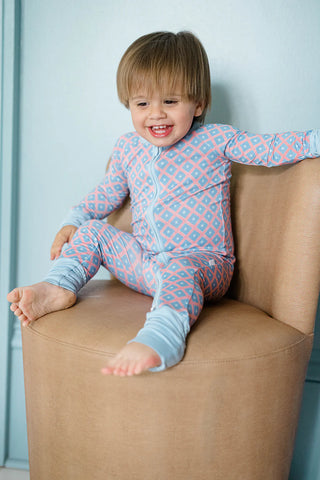 The Uptown Baby Diamond Star Sleep Romper