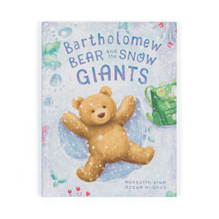 Jellycat Bashful Bartholomew Bear and the Snow Giants Book