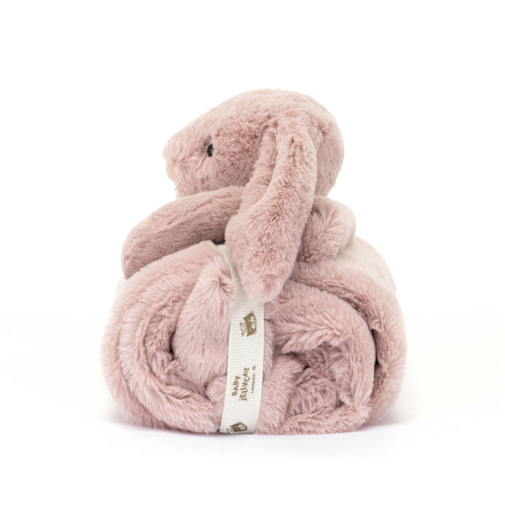 Jellycat Bashful Luxe Bunny Rosa Soother