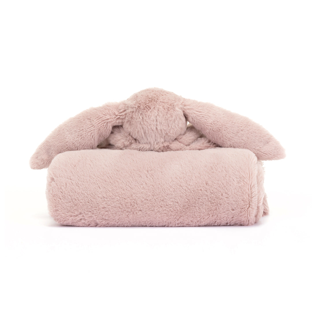 Jellycat Bashful Luxe Bunny Rosa Soother