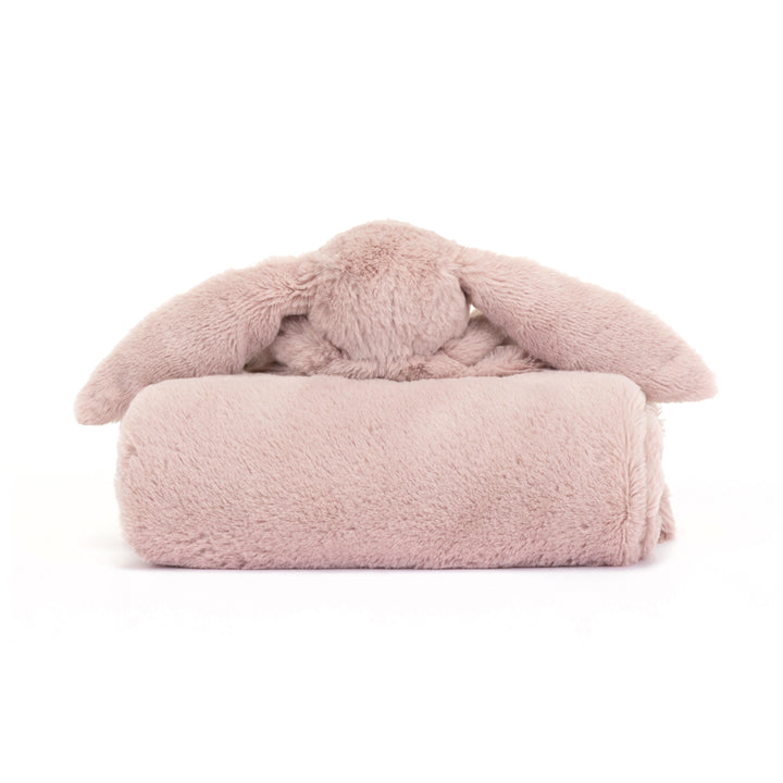 Jellycat Bashful Luxe Bunny Rosa Soother