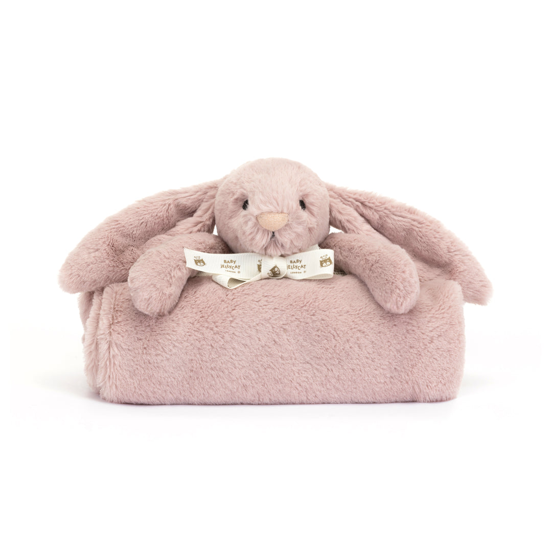 Jellycat Bashful Luxe Bunny Rosa Soother