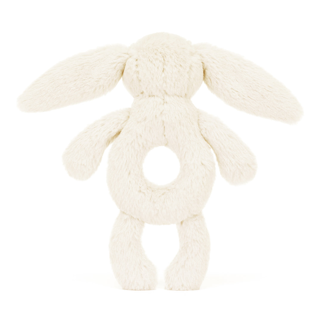 Jellycat Bashful Cream Bunny Ring Rattle