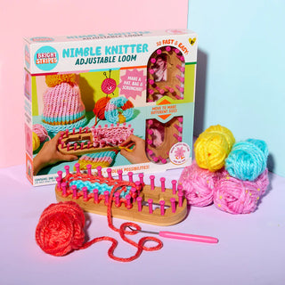 Bright Stripes Nimble Knitter