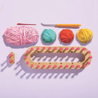 Bright Stripes Nimble Knitter
