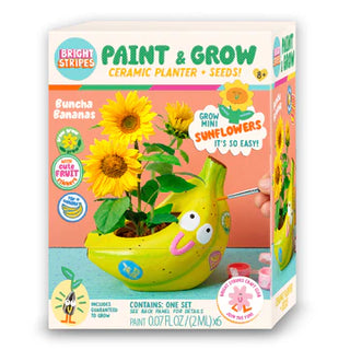 Bright Stripes Paint & Grow Banana