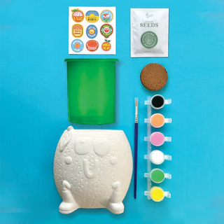 Bright Stripes Paint & Grow Orange