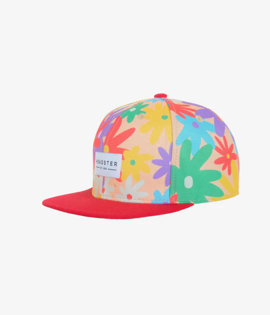 Headster Kids Backyard Meadow Snapback Peaches