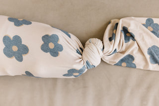 Copper Pearl Knit Swaddle Blanket Gemma