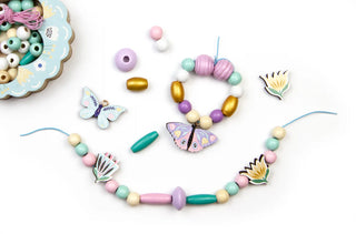 Sycamore - Les Perles - Butterfly Wooden Beads