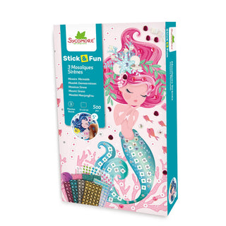 Sycamore - Stick'N Fun - Mosaics Mermaid