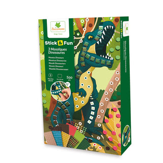 Sycamore - Stick'N Fun - Mosaics Dinosaurs