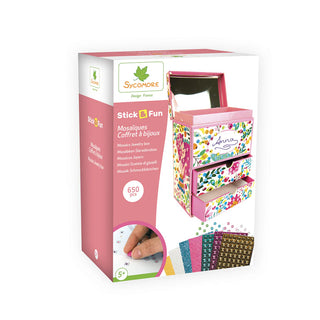 Sycamore - Stick'N Fun - 3D Mosaics Jewelry Box