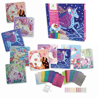 Sycamore- Stick'N Fun - Large Mosaics Unicorns