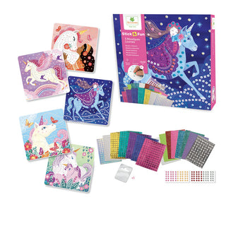 Sycamore- Stick'N Fun - Large Mosaics Unicorns