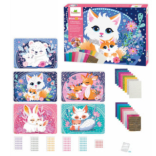 Sycamore - Stick'N Fun - XL Mosaics Cuddly Animals