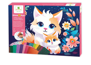 Sycamore - Stick'N Fun - XL Mosaics Cuddly Animals