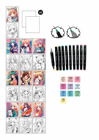 Sycamore - Manga - Layout and Markers Kemonomimi