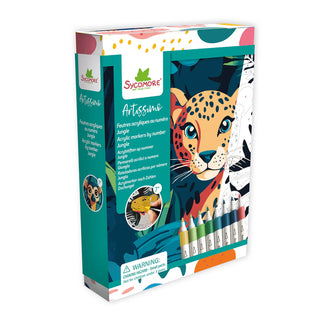 Sycamore - Artissimo - Acrylic Markers by Number - Jungle