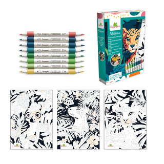 Sycamore - Artissimo - Acrylic Markers by Number - Jungle
