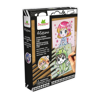 Sycamore - Manga Workshop Watercolor Pencils Kawaii Animals