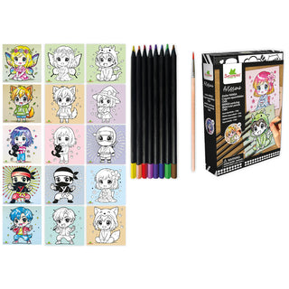 Sycamore - Manga Workshop Watercolor Pencils Kawaii Animals