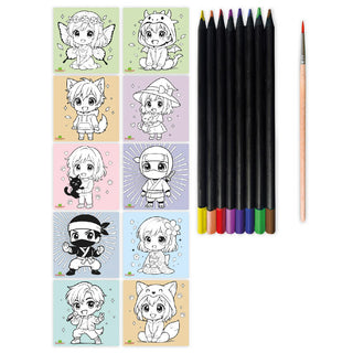 Sycamore - Manga Workshop Watercolor Pencils Kawaii Animals