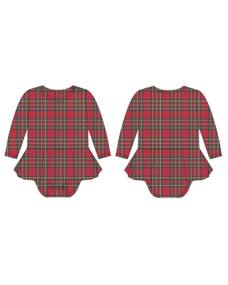 Lev Baby December Skirted Babysuit