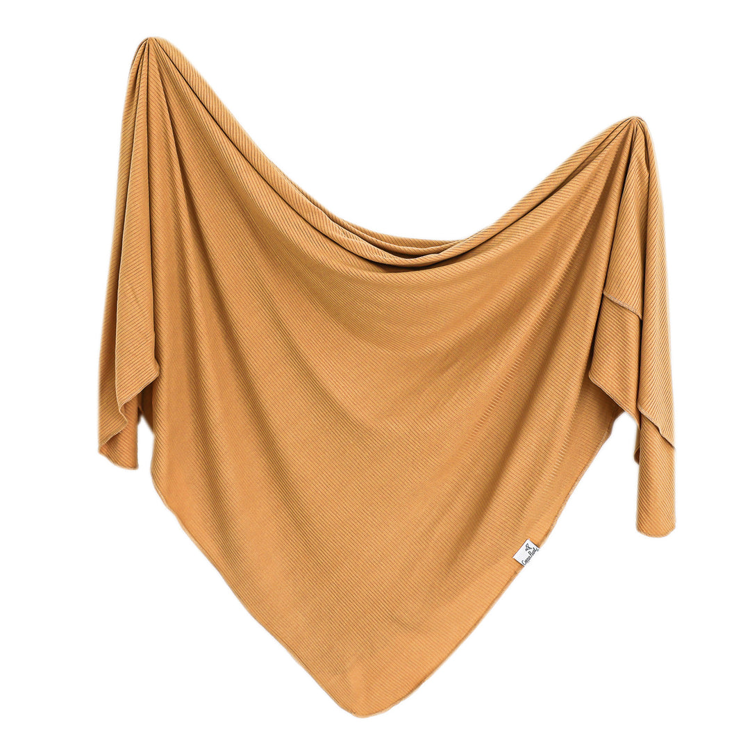 Copper Pearl Knit Swaddle Blanket Dolce