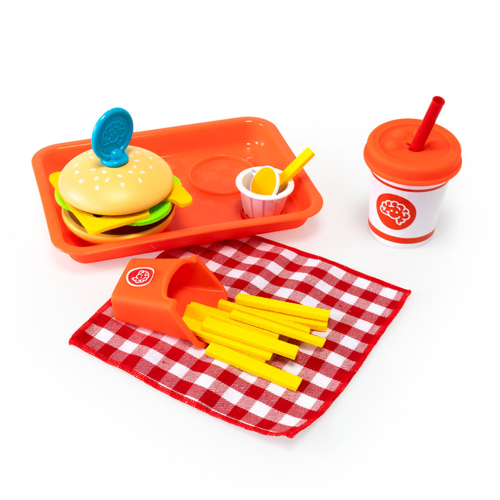 Fat Brain Toy Co. Pretendables Burger & Fries