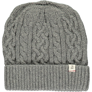 Me & Henry Arcadia Cotton Beanie Hat Dark Grey