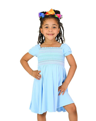 Lev Baby Jenna Smocked Bubble Twirl Dress