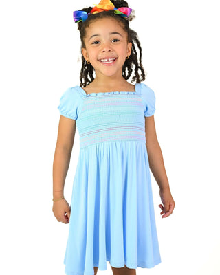 Lev Baby Jenna Smocked Bubble Twirl Dress