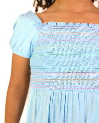 Lev Baby Jenna Smocked Bubble Twirl Dress