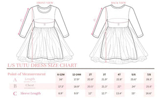 Mila & Rose Spooky Season L/S Tutu Dress
