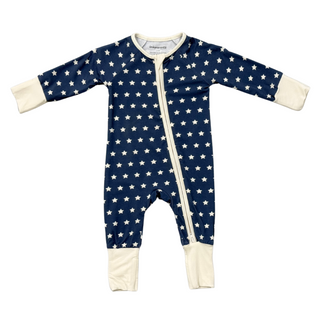 Baby Sprouts Long Sleeve Zip Romper American Stars